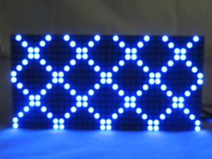 China LED Programmable Sign Display Board Module 10000 Dots / ㎡ Hysical Density wholesale