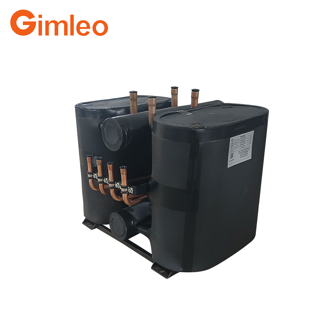 25Hp Stainless Steel Shell / Copper Tube Heat Exchanger Condenser RBH06-CMx4