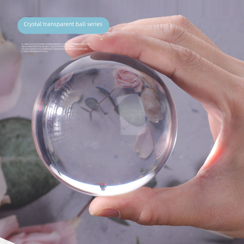 China source manufacturer of epoxy resin ball custom ball crafts inside clear resin ball supplier