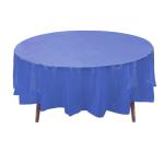 PEVA Plastic Round Disposable Tablecloths Customization Acceptable