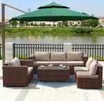 Hot Patio sofa sets design Outdoor garden PE Rattan wicker Furniture
