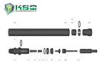 High Grade Tungsten DTH Drilling Tools DTH450 Hammer Top Sub