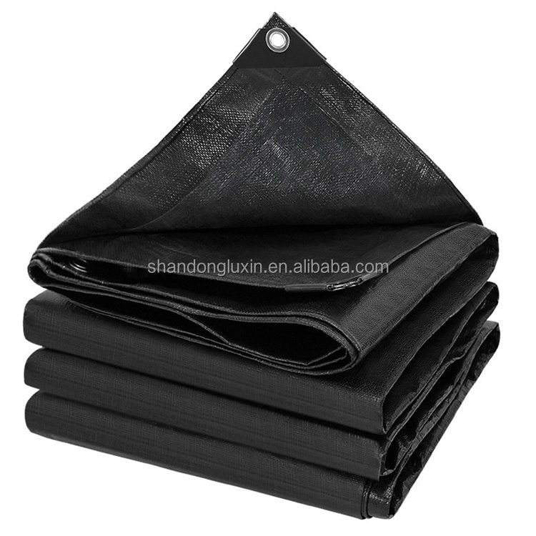 Plaid Style PE Tarpaulin Laminated Woven Fabric for Plastic Greenhouse and Density
