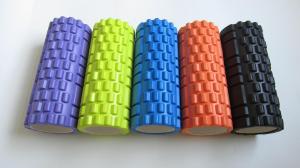 China 13''EVA foam grid massage rumble roller wholesale