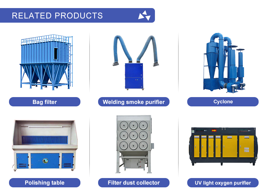 50mm Pump Wet Scrubber for Industrial Waste Gas Treatment in Fertilizer Making Machine
