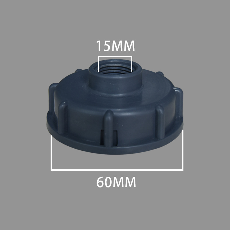 S60X6 IBC Tank Accessories Adapter Coarse Threaded 60mm Female Thread