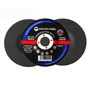 China Angle Grinder 115mm 4.5&quot; 30 Grit Abrasive Grinding Wheel wholesale
