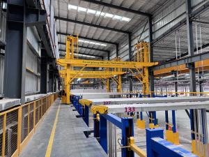 China Horizontal Aluminum Anodizing Line 700 Ton Output Large Capacity wholesale