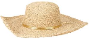 China Raffia wave shape brim sun hat raffia straw hat wholesale
