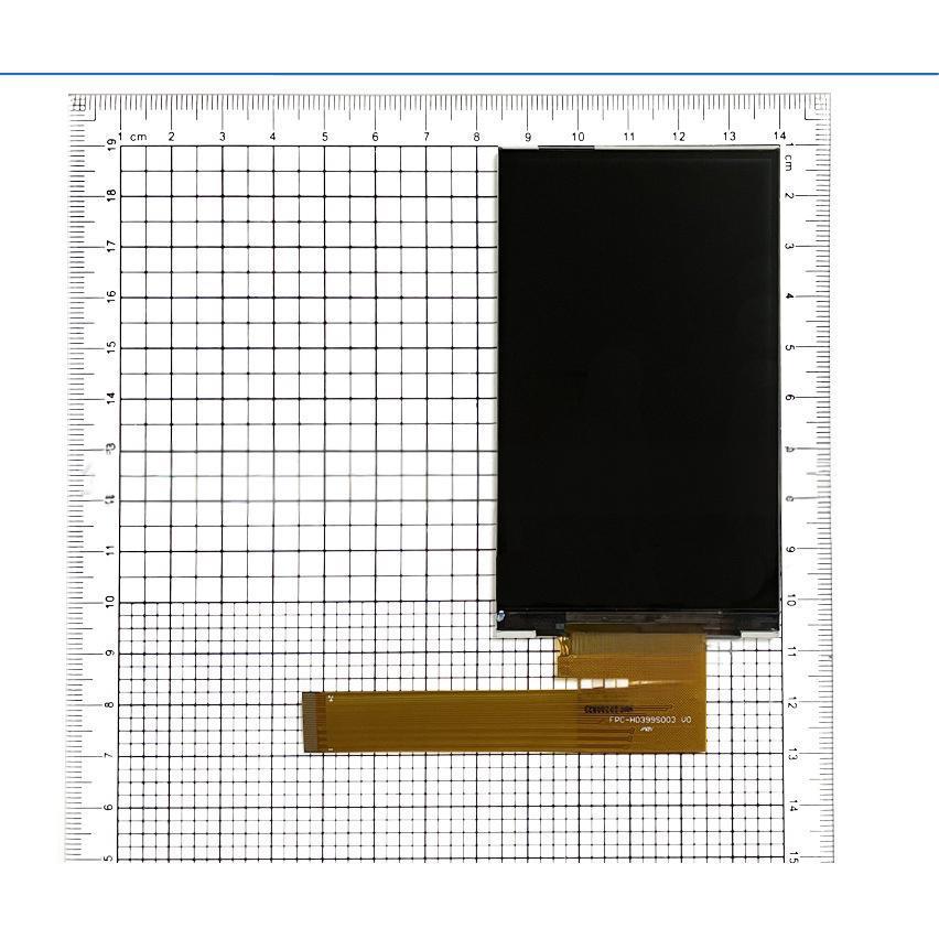 3.97 inch TFT display front view