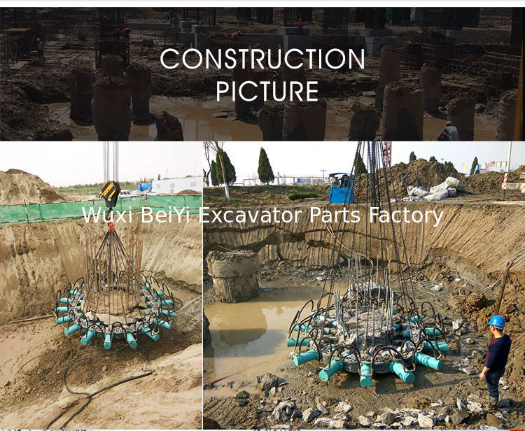 Made in china Modularized Hydraulic concrete cutting machine pile breaker for square and round foundation piles