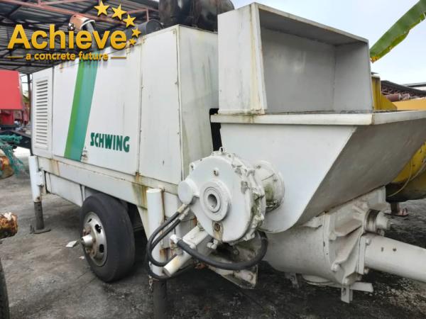 BP2000 Used SCHWING Concrete Pumps Second Hand Concrete Stationary Pump Made In