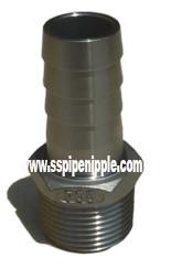 China Male Threaded Stainless Steel Hose Nipple HON Conform To DIN2999 BS21 wholesale