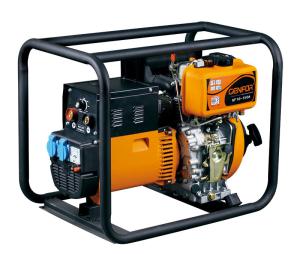 China 200A 6KW Welding Portable Welder Generator 1.5 - 4.0mm Electronic Diameter wholesale