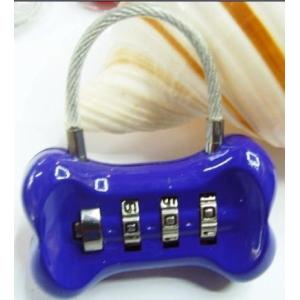 China 3 Digital bone Shaped Combination Lock wholesale