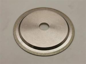 China 3F1 Electroplated Diamond Grinding Wheels For Cutting 120 5 20 5 1.5 D80100 wholesale