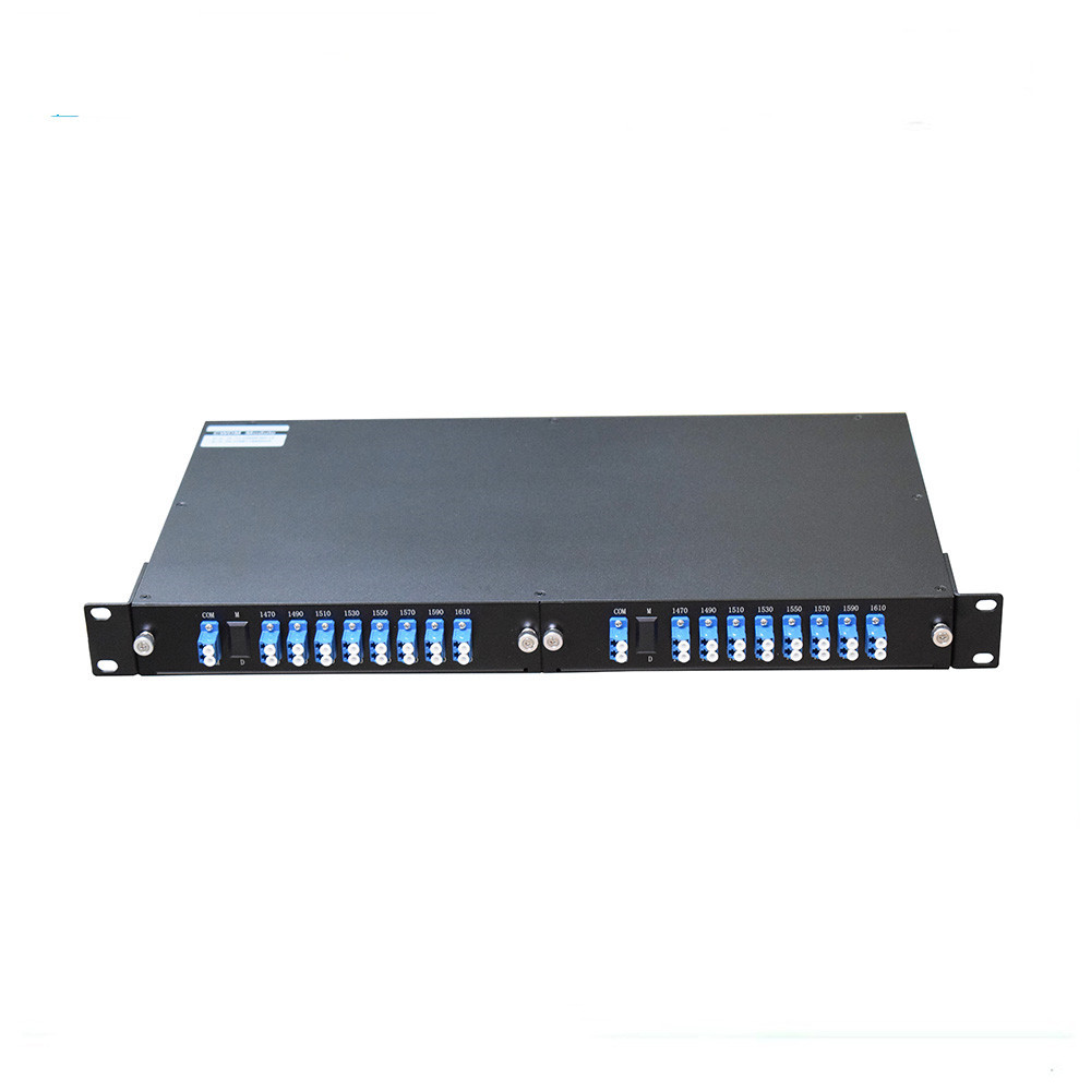 DWDM Optical Add Drop Wavelength Division Multiplexer 100G 200G Low Insertion Loss