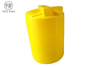 China 250Gallon Vertical Chemical Mixing Tank With 300mm Lid Crosslinked Cylindrical wholesale
