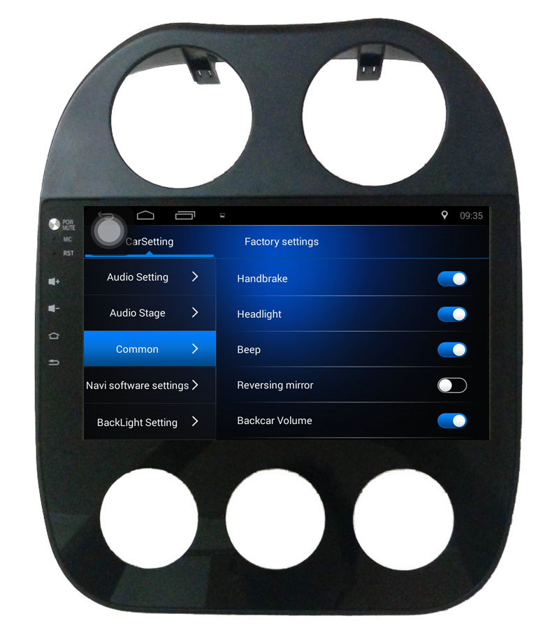 Ouchuangbo auto audio media stereo bluetooth android 8.1 for Jeep Compass support USB SWC wifi 1080P video