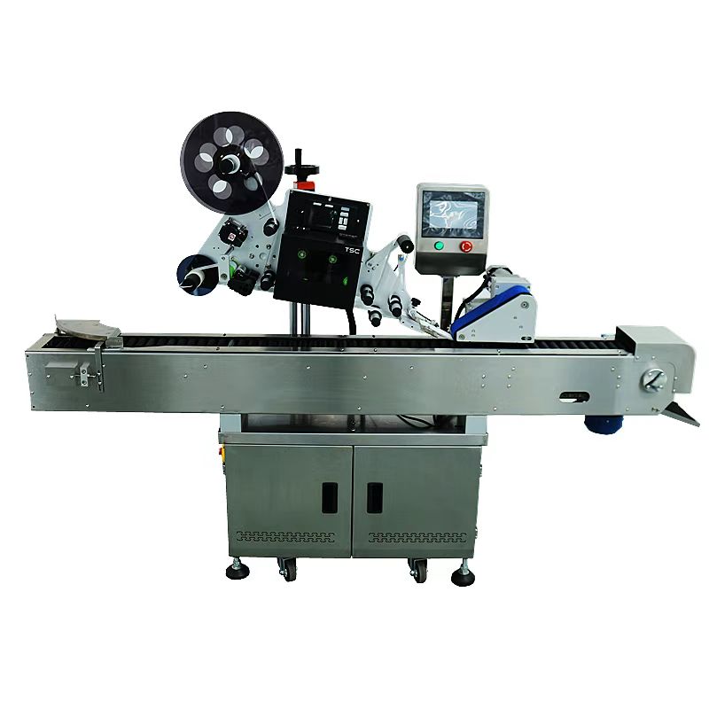 PLC Controlled Label Applicator for Cylinder Products in Chemical Manufacturing Plant