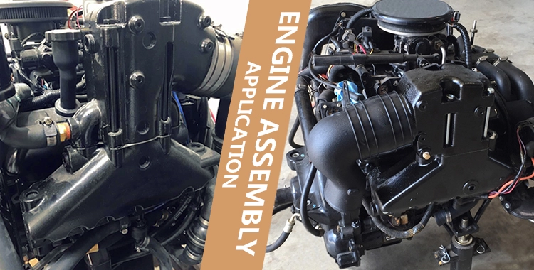 Upgrade Your MerCruiser 7.4 with Exhaust Manifolds Risers Kit and Included Accessories