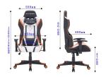 Y-SEATER 009 Professional Gaming Chair Backrest Adjustable 90 -180° PU Leather