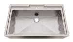 Handcrafted Bathroom Sink Undermount Installation Commercial Grade Brushed