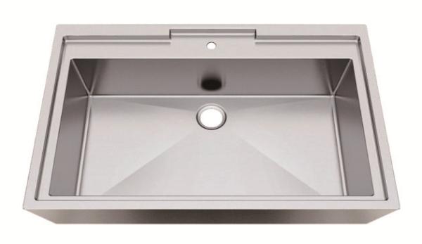 Handcrafted Bathroom Sink Undermount Installation Commercial Grade Brushed