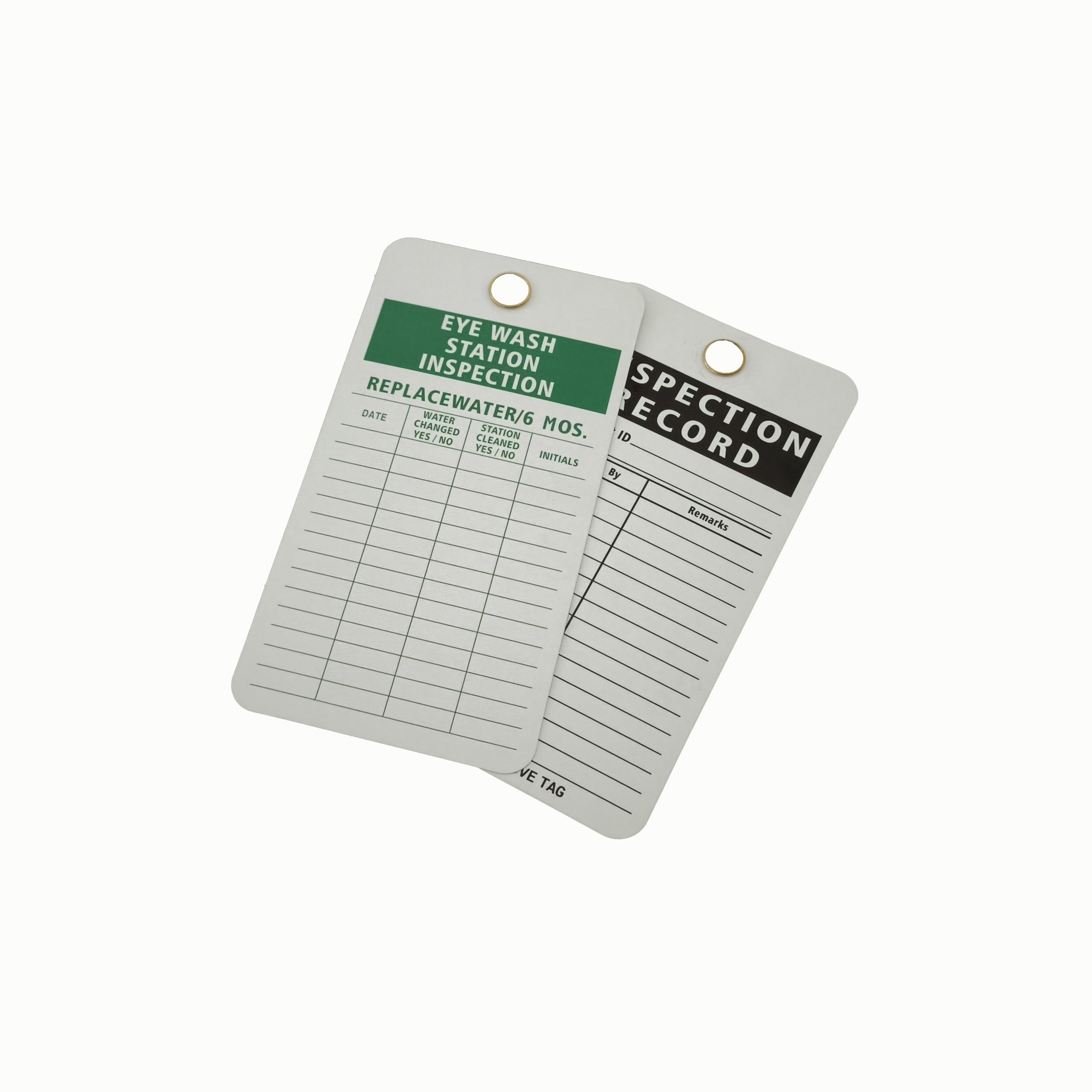 Plastic Safety Tag For Work Place with Customized Mounting Hole Size 3/8inch