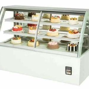 China Supermarket Acrylic Cake Display Cabinet Commercial Stainless Steel wholesale