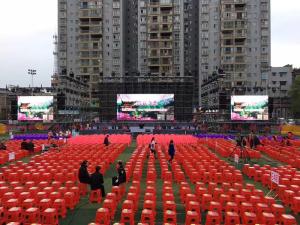 China SMD1921 Black Face Outdoor Led Screen Hire , High Contrast Led Rental Display wholesale