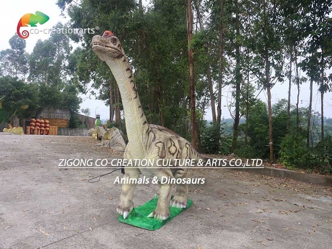 Waterproof Life Size Animatronic Dinosaur Jurassic Brachiosaurus For Amusement Park