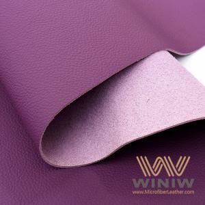 China High Elastic Woven Faux Leather Embossed Microfiber Velvet PU Customized wholesale