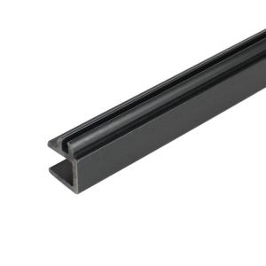 China Colorful Flexible PVC Profile for Industrial Use Black wholesale