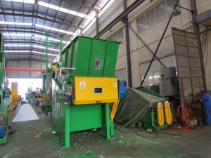 China 1500kg/H Plastic Waste Shredder , Ton Bags Plastic Shredding Machine wholesale