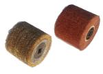 Wood Sanding Metal Brushes Roller 120X100mm / Steel Wire Brush Wheel Roller
