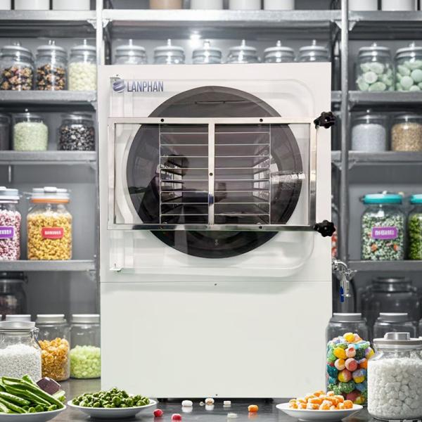 5m2 18 Trays Vacuum Lyophilizer Freeze Dryer Small Commercial Freeze Drying
