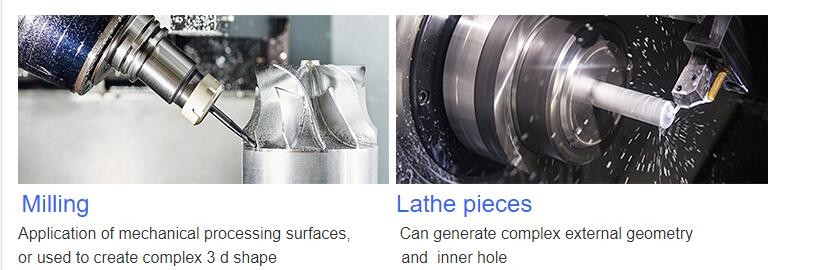 5 Axis Stainless Steel Tube Precision Ss CNC Milling Machined Non Standard