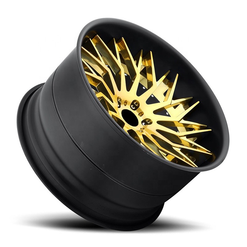 Passenger car wheel 19 20 21 22 24 inch custom forged car rims 5 hole 5x114.3 5x120 alloy car wheels