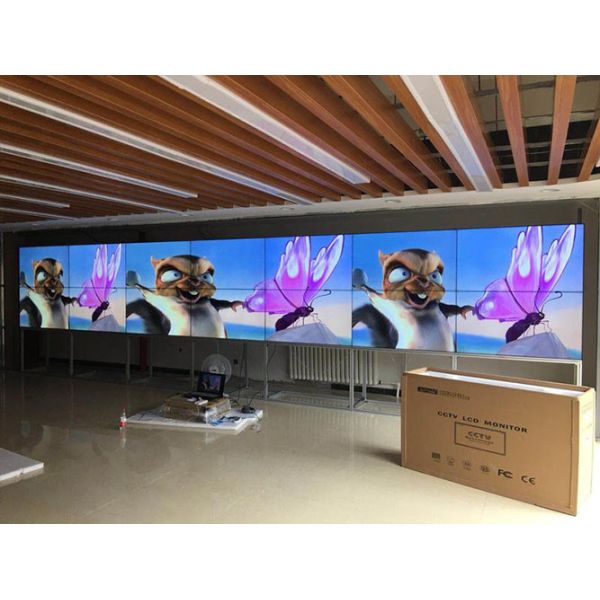 LED Blacklight 55 Inch Video Wall Display LCD Splicing Screen For Boardroom