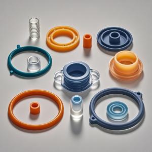China Temperature Resistance Custom Compression Rubber Molded Parts Silicone wholesale