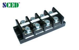 China Black High Current PCB Terminal Block Connector 36.00mm Pitch 600V 240A wholesale