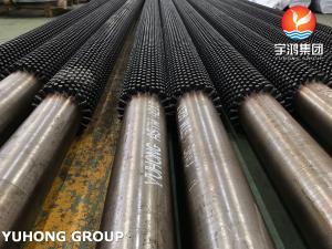 China ASME SA213 T9 Alloy Steel Studded Tube , for Refineries and Boilers wholesale