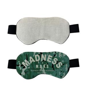 Custom Blank Sublimation Eye Mask Photo Printing Sleeping Eyeshades Linen