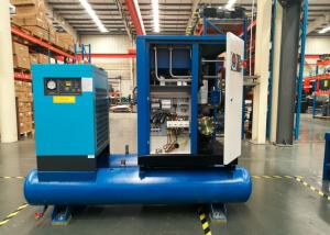 China Tank Mounted 25 Hp Screw Air Compressor , Diesel Air Compressor Filters Combined 18.5Kw wholesale