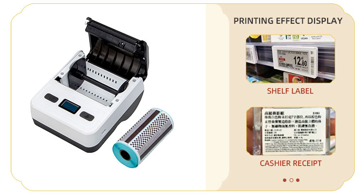 High Speed Wireless Inkless USB Lan Printing Thermal Shipping Labels Printer MP-80L