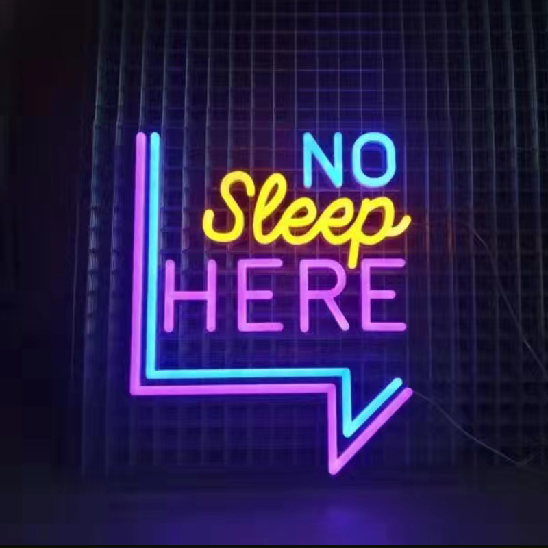 Home Furnishing Store Front Business Advertising Sign with Red Acrylic Led Neon Light