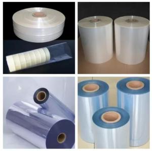 China Heat MoistureProof Pvc Shrink Film Rolls For Packaging / Printing wholesale