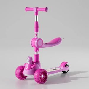 Multicolored 3 Wheel Toddler Scooter