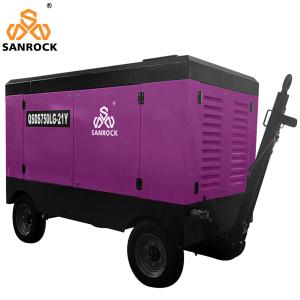 China Manufacturer Mining Diesel Screw Compressor Machine wholesale